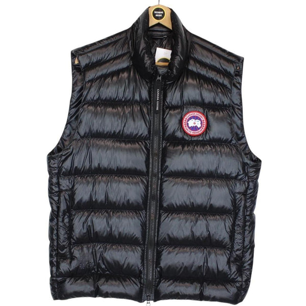 Canada Goose Crofton Black Nylon Down Gilet / Bodywarmer