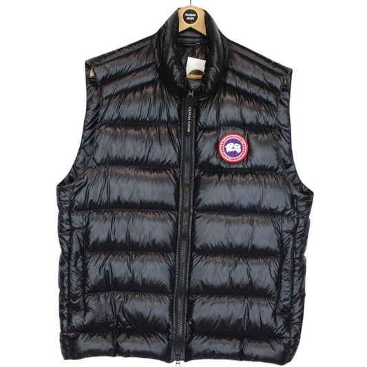 Canada Goose Crofton Black Nylon Down Gilet / Bodywarmer