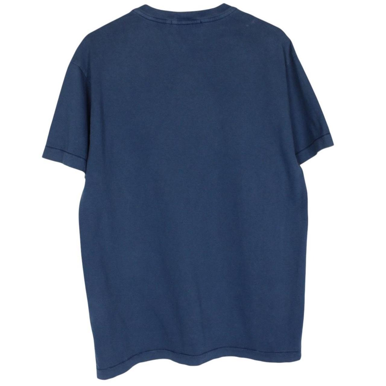 Stone Island AW 2017 Navy Blue Short Sleeve Compass T-Shirt