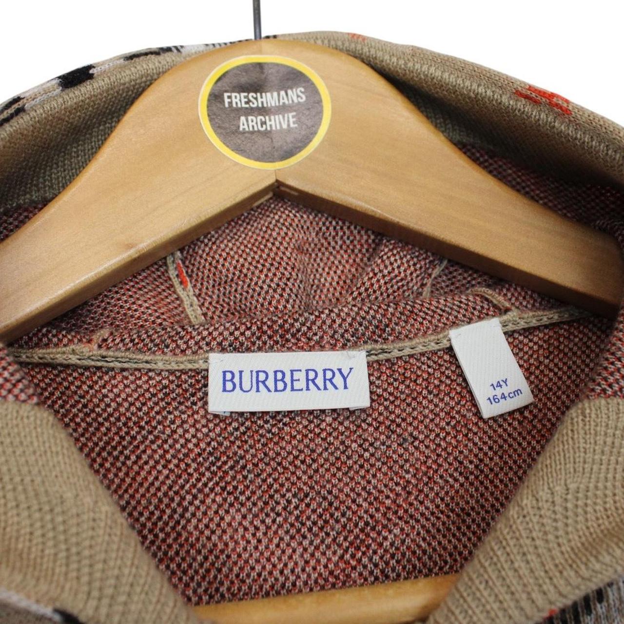 Burberry Tan Brown Archive Nova Check Full Zip Hoodie Jumper