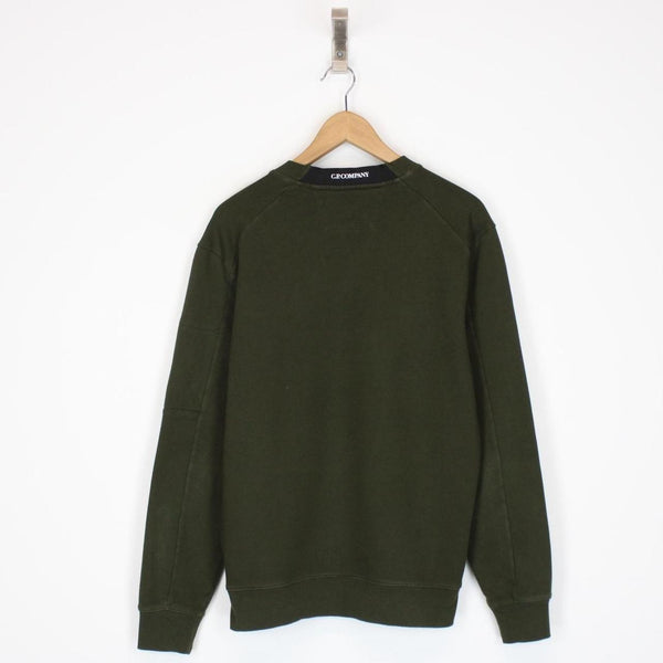CP Company Green Lens Sweatshirt Jumper