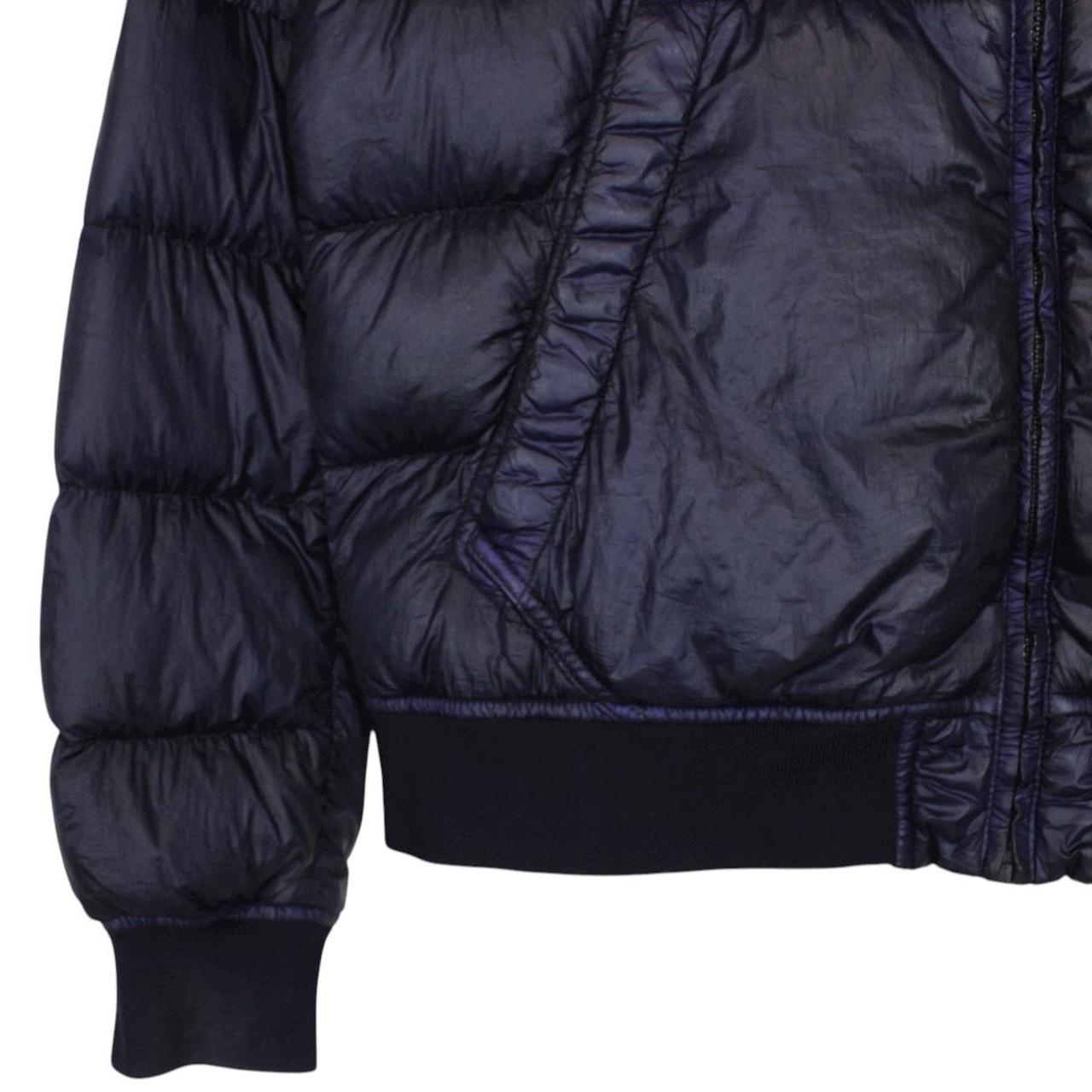Stone Island AW 2014 Navy Blue Garment Dyed Down 26 GR x SQM_N Puffer Jacket