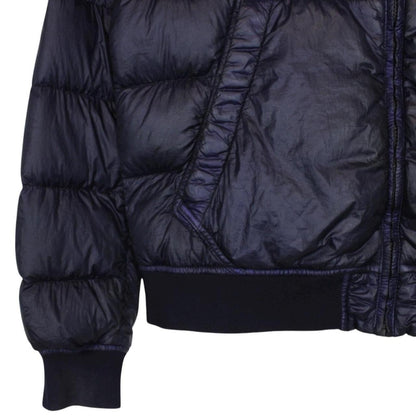 Stone Island AW 2014 Navy Blue Garment Dyed Down 26 GR x SQM_N Puffer Jacket