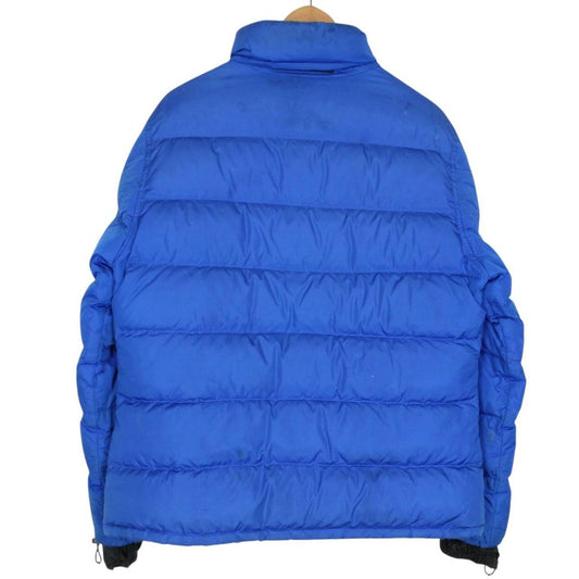 Vintage Prada Sport Blue Nylon Full Zip Down Puffer Jacket
