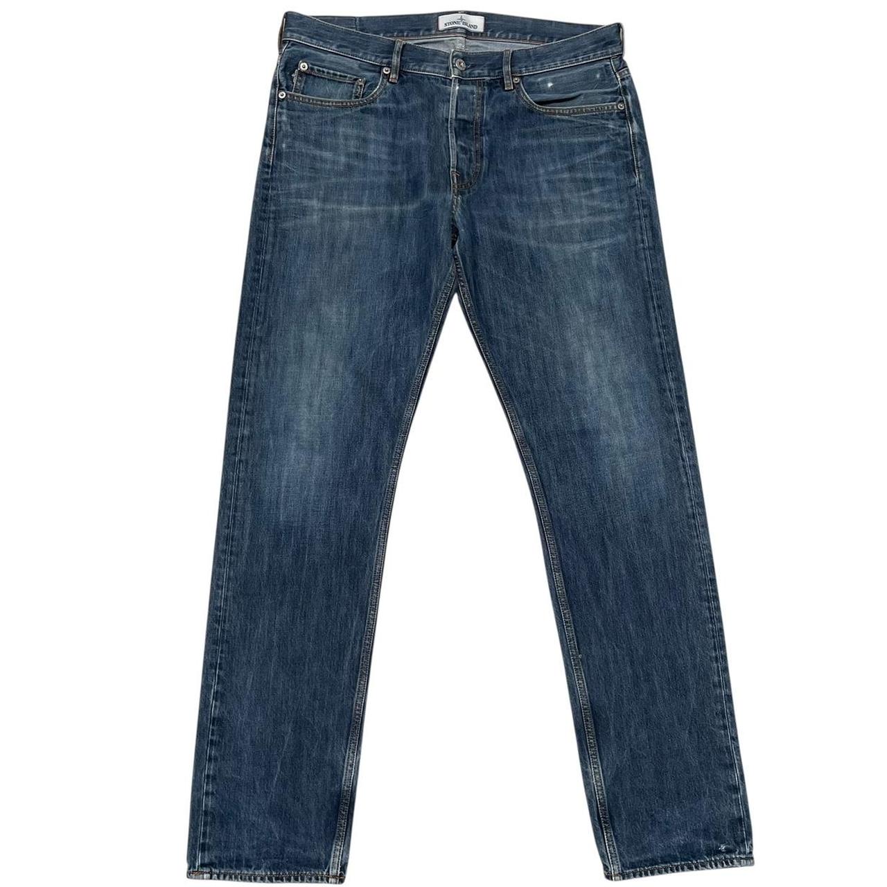 Stone Island AW 2014 Blue RE-T Fit Denim Jeans