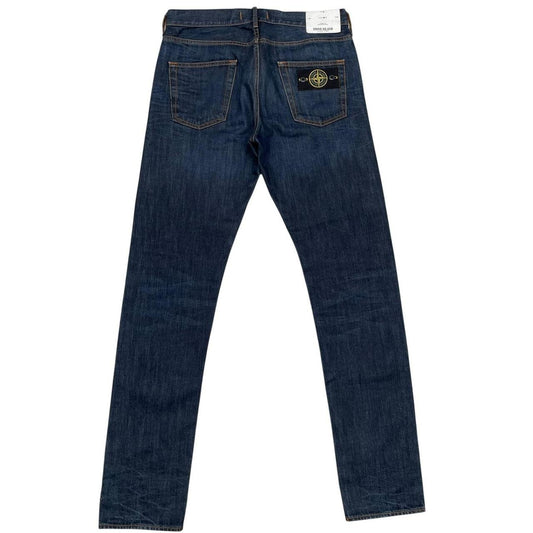 Stone Island AW 2014 Navy Blue RE-T Fit Denim Jeans
