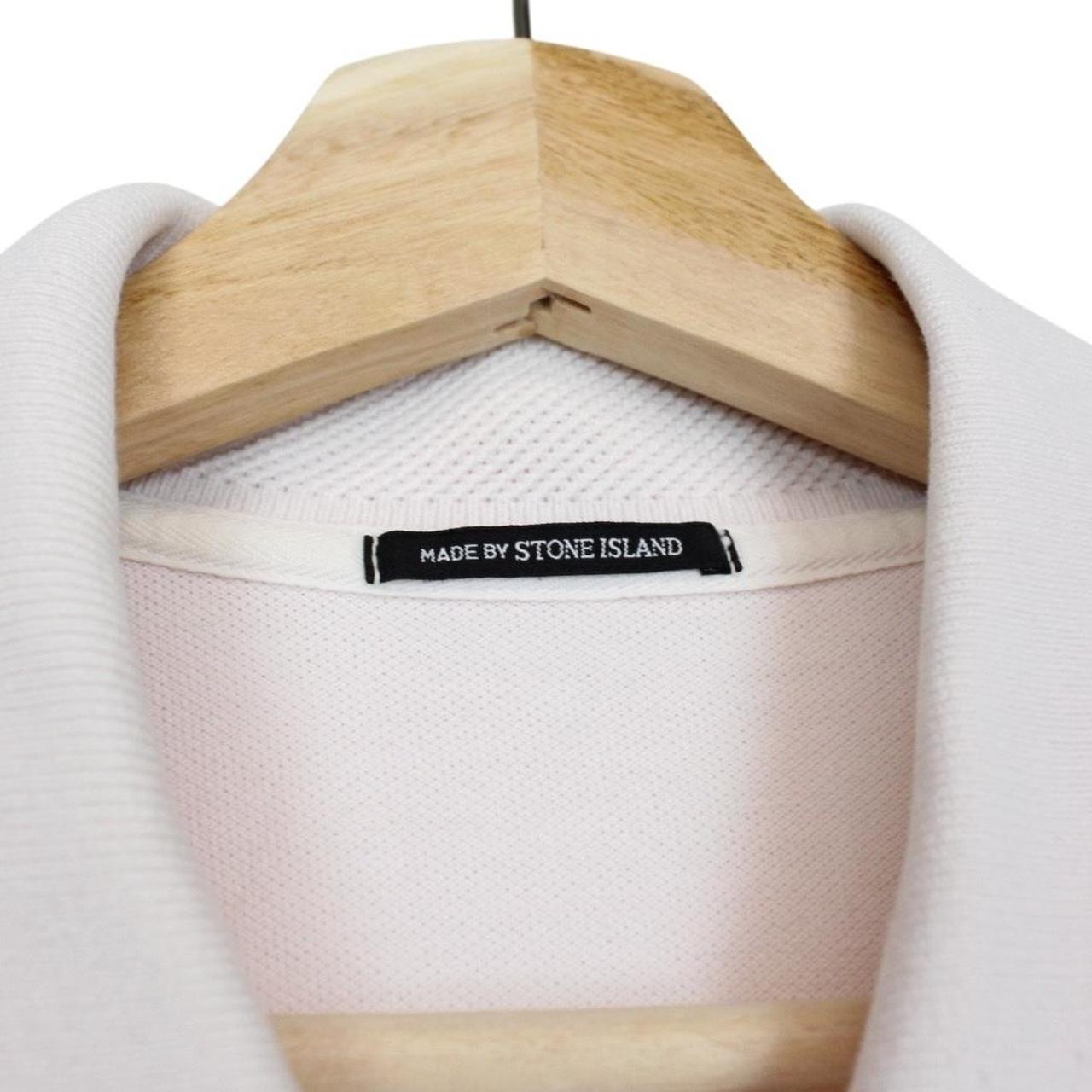 Vintage Stone Island Denims Pink Short Sleeve Polo Shirt