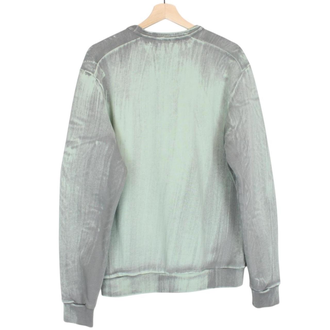Stone Island SS 2018 Green Hand Corrosion Sweatshirt Jumper