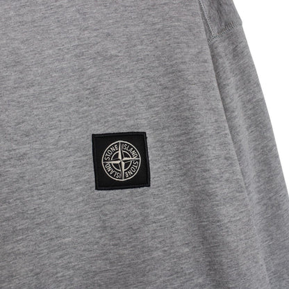 Stone Island SS 2017 Grey Long Sleeve Compass T-Shirt