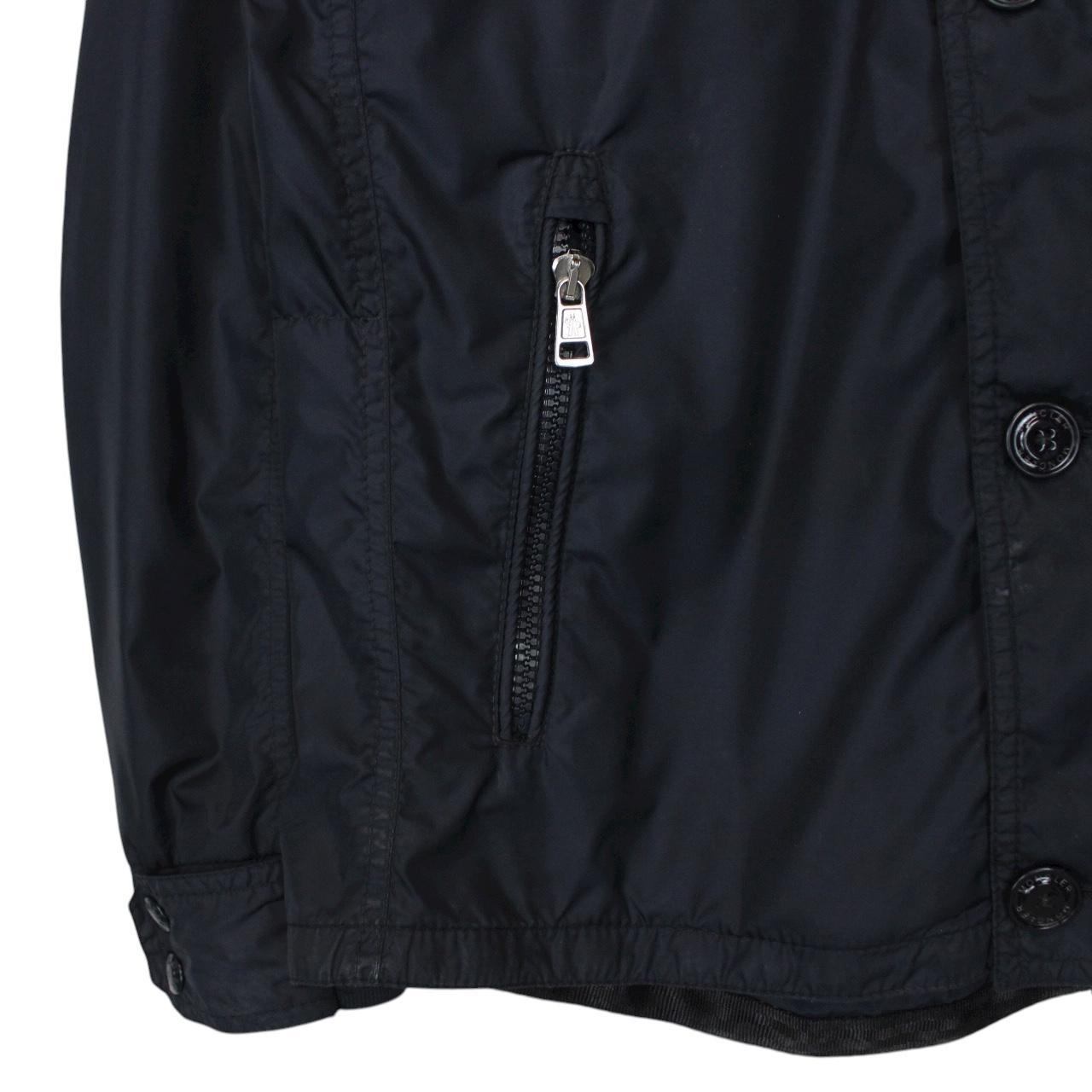 Moncler Navy Blue Mate Full Zip Multi Pocket Jacket
