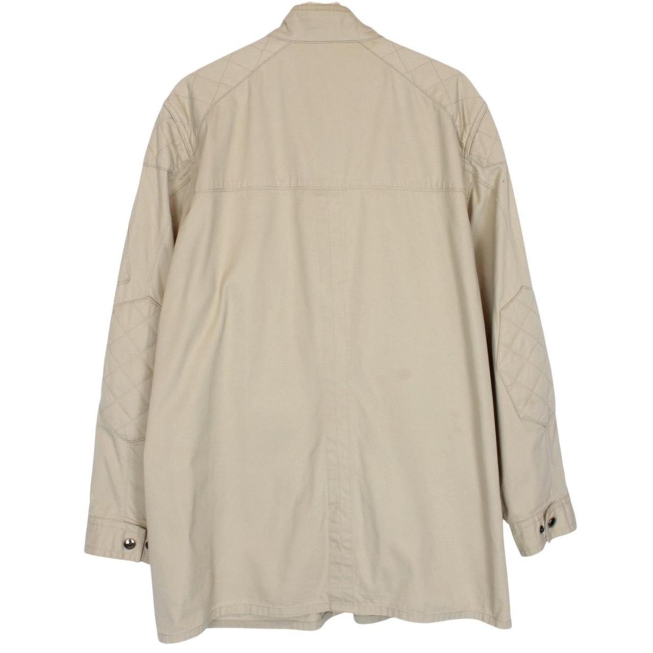 Vintage Polo Ralph Lauren Beige Full Zip Military Multi Pocket Jacket
