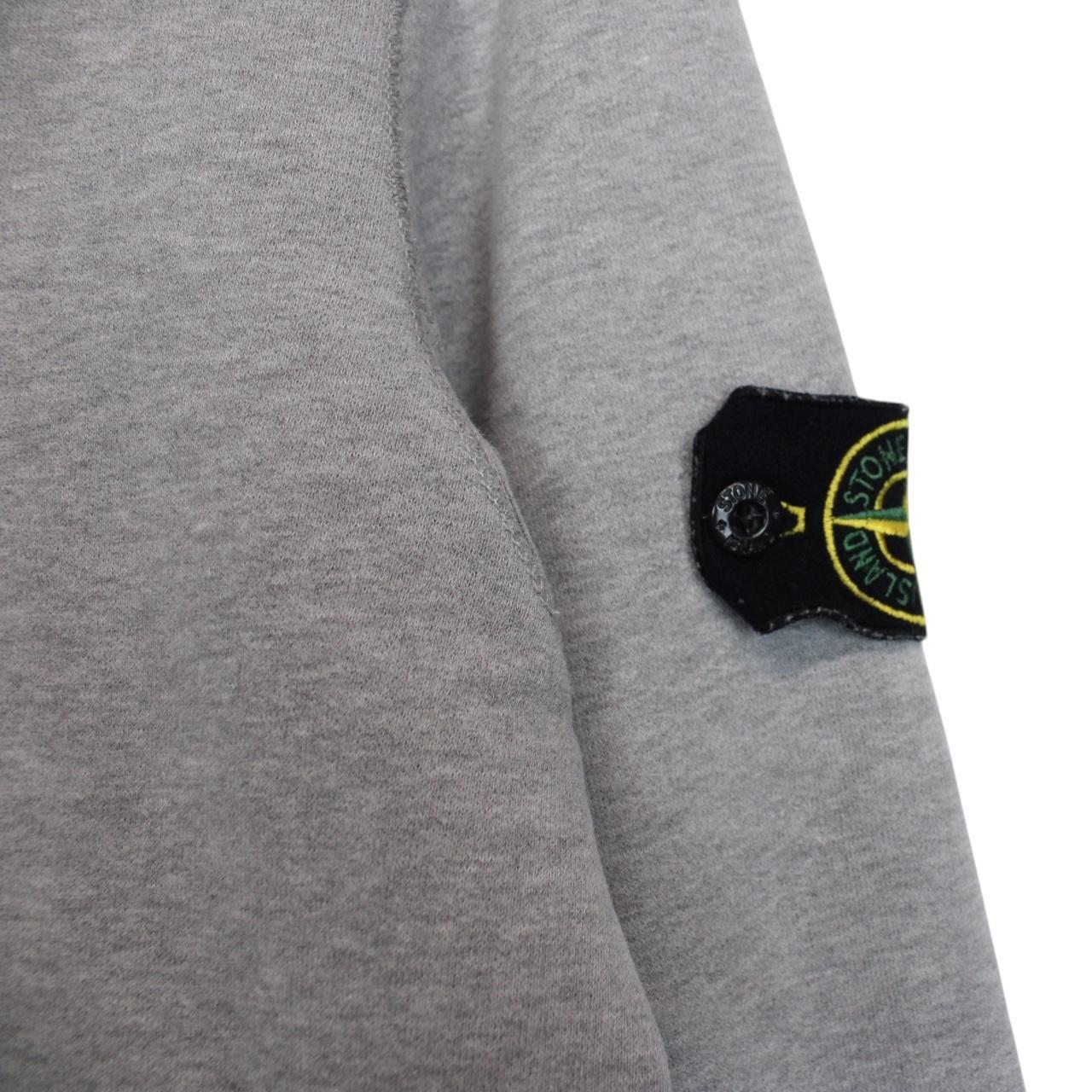 Stone Island AW 2018 Grey Cotton Sweatshirt Jumper