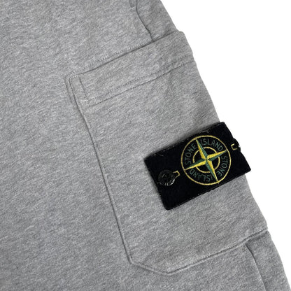 Stone Island SS 2022 Grey Cotton Tracksuit Bottoms / Joggers