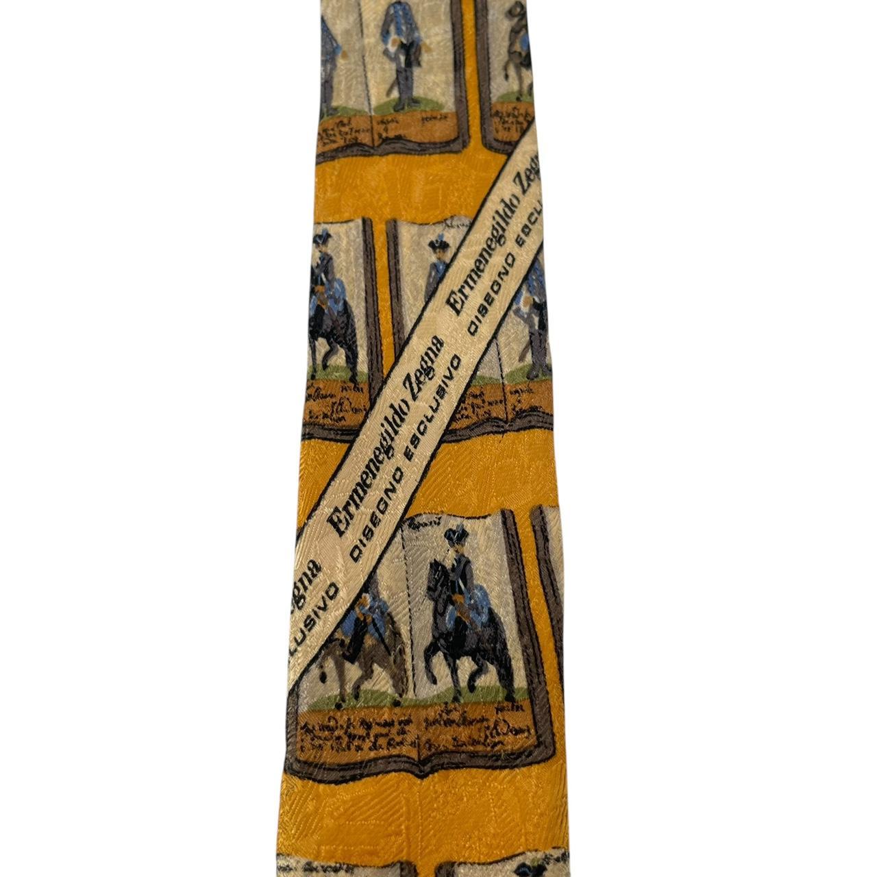 Ermenegildo Zegna Multicoloured Silk Tie