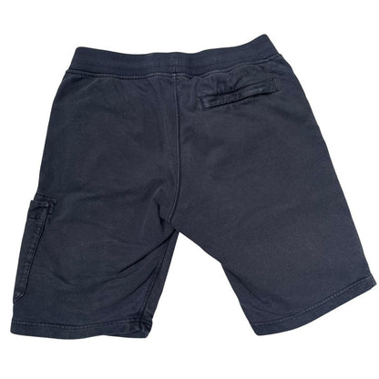 Stone Island SS 2018 Navy Blue Cotton Jogger Shorts