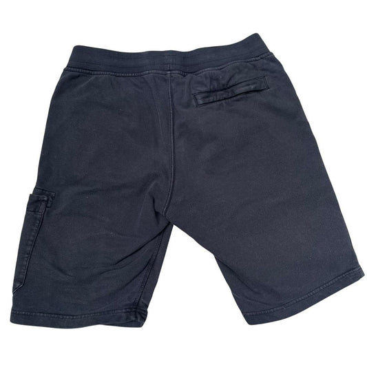 Stone Island SS 2018 Navy Blue Cotton Jogger Shorts