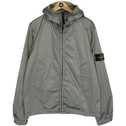 Vintage Stone Island AW 2007 Grey Nylon Metal Hooded Jacket