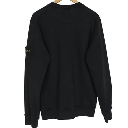Stone Island AW 2021 Black Cotton Sweatshirt Jumper