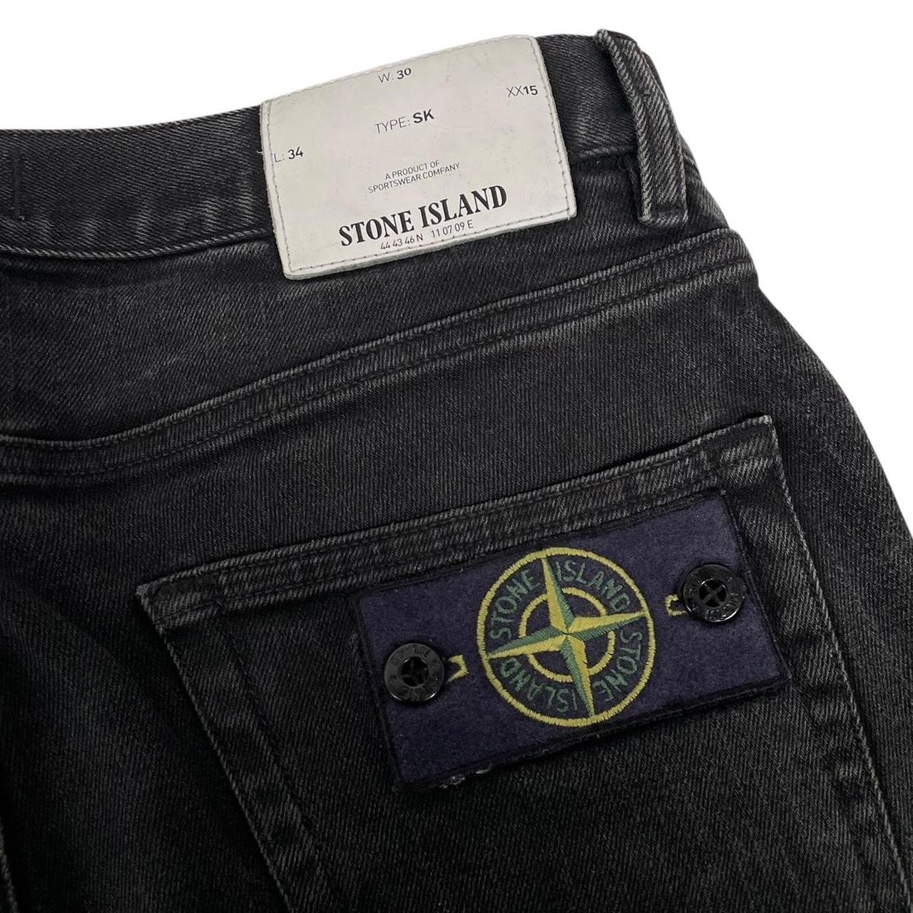 Stone Island AW 2016 Black Skinny Fit Denim Jeans