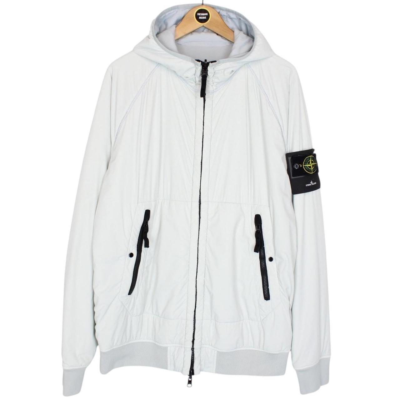 Stone Island AW 2022 Light Blue Comfort Tech Composite Polartec Reversible