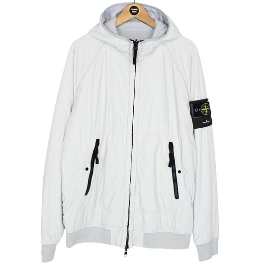 Stone Island AW 2022 Light Blue Comfort Tech Composite Polartec Reversible