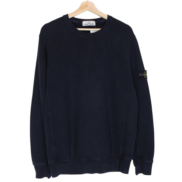 Stone Island AW 2016 Navy Blue Cotton Sweatshirt Jumper