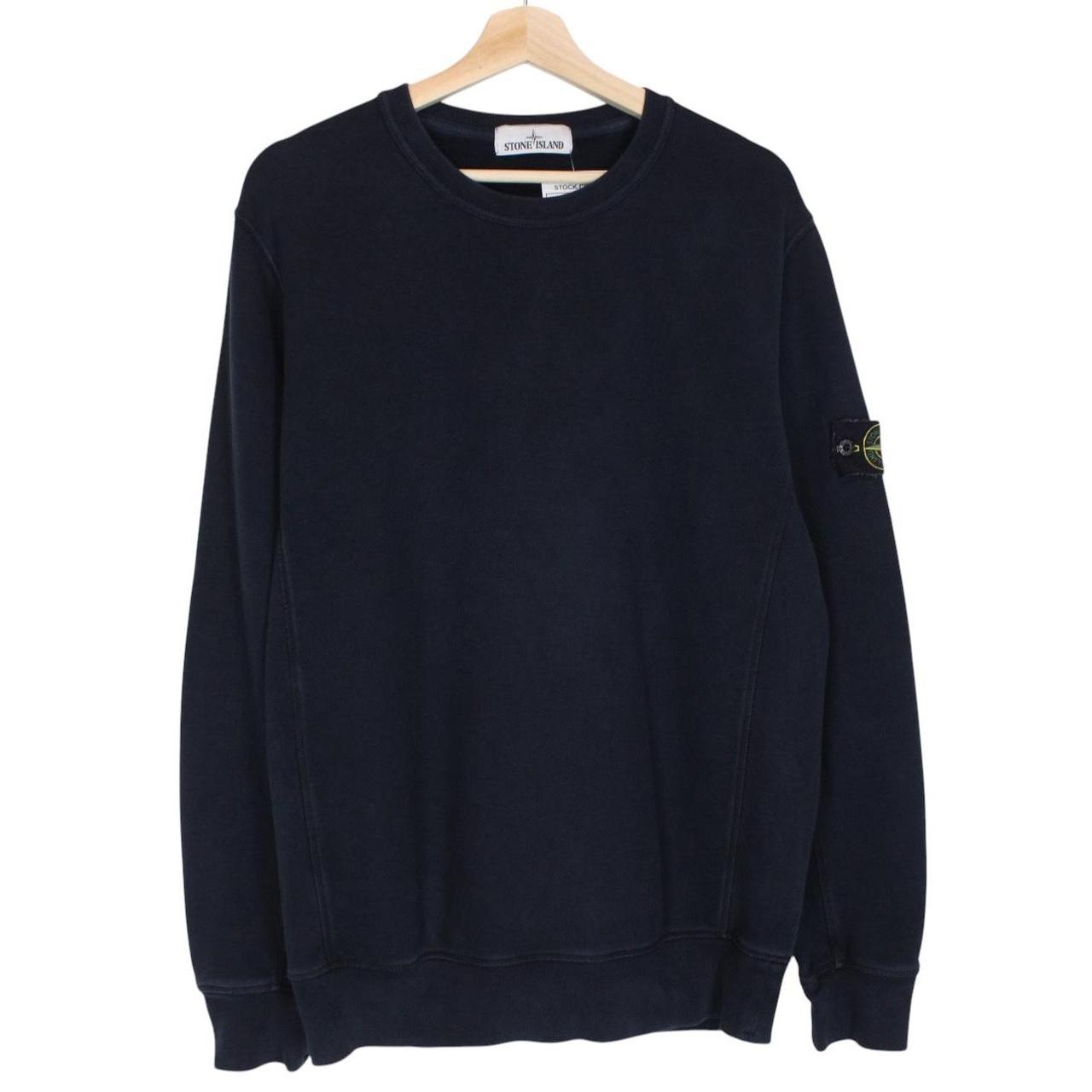 Stone Island AW 2016 Navy Blue Cotton Sweatshirt Jumper