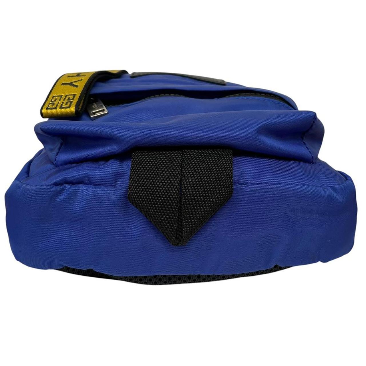 Givenchy UT3 Blue and Black Nylon Sling Bag
