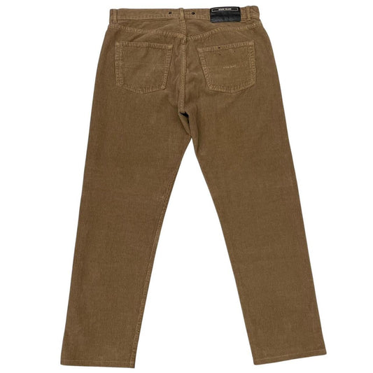 Vintage Stone Island AW 2001 Brown Straight Leg Corduroy Trousers