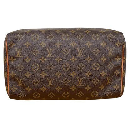 Louis Vuitton 2012 Speedy 30 Brown and Beige Monogram Coated Canvas Bag