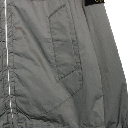 Vintage Stone Island AW 2007 Grey Nylon Metal Hooded Jacket