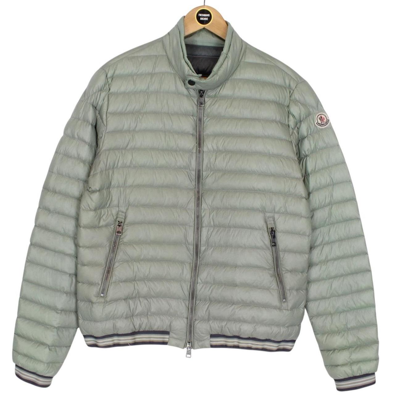 Moncler David Green Longue Saison Quilted Down Jacket