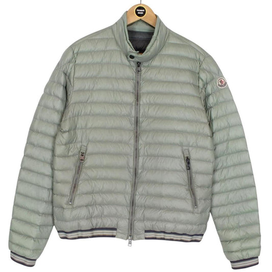 Moncler David Green Longue Saison Quilted Down Jacket
