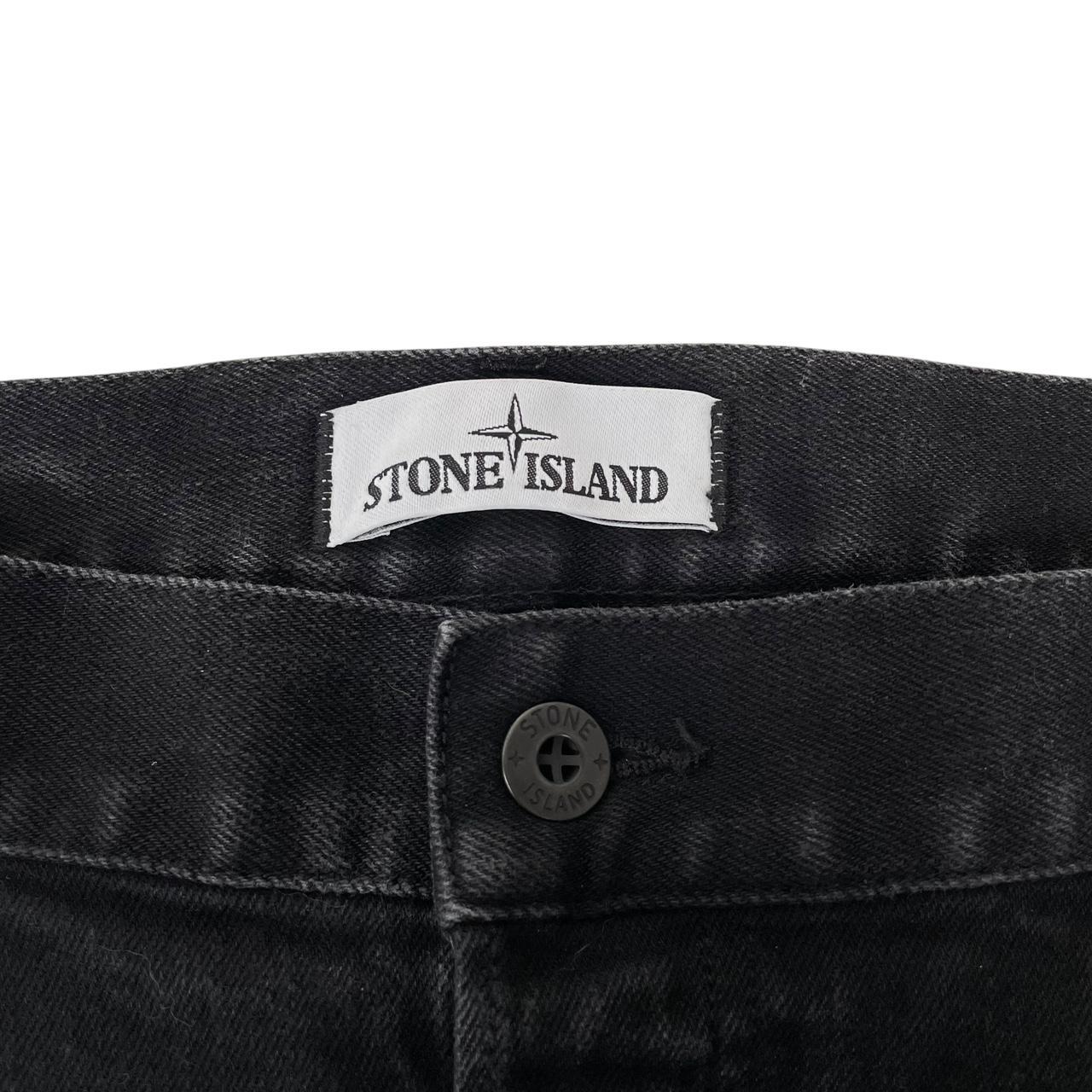 Stone Island AW 2017 Black Slim Fit Denim Jeans
