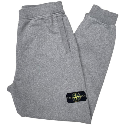 Stone Island AW 2024 Grey Cotton Tracksuit Bottoms / Joggers