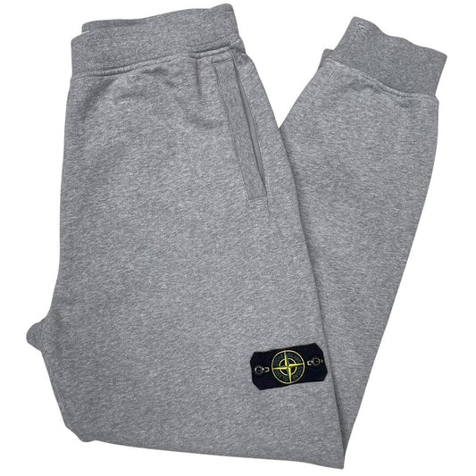 Stone Island AW 2024 Grey Cotton Tracksuit Bottoms / Joggers