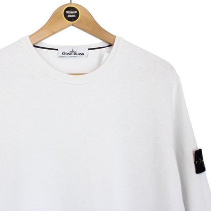 Stone Island SS 2017 White Cotton Sweatshirt Jumper
