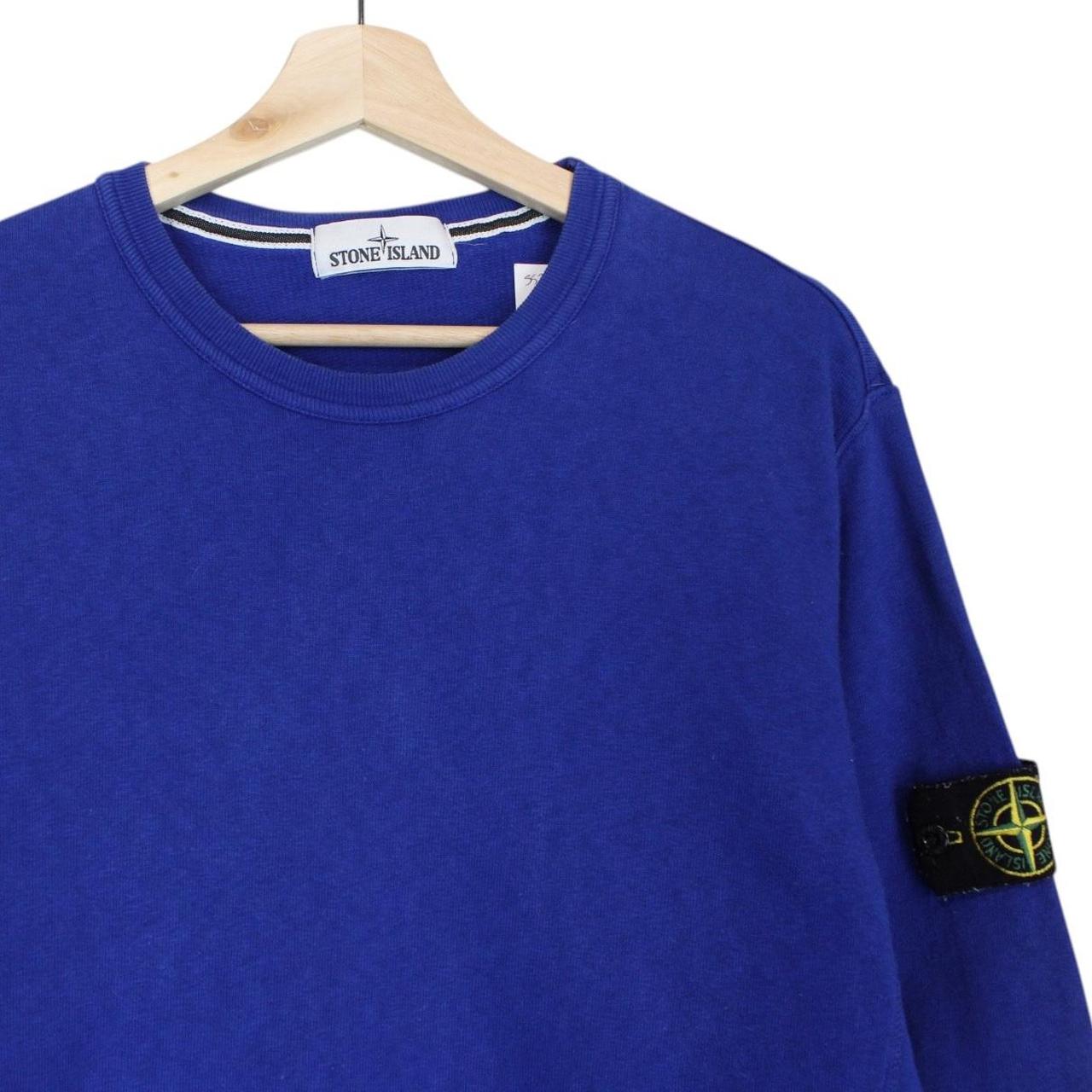 Stone Island SS 2016 Blue Cotton Sweatshirt Jumper