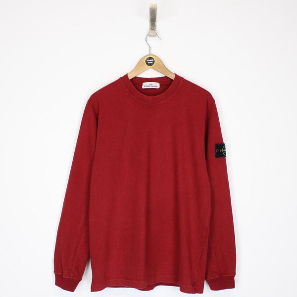 Stone Island SS 2016 Red Cotton Sweatshirt Jumper