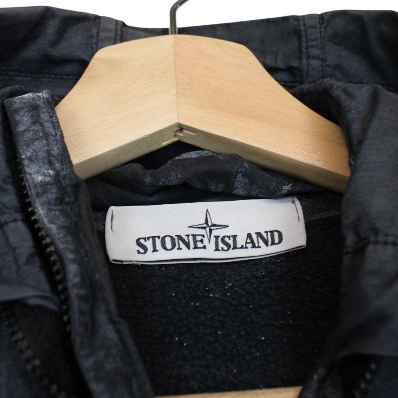 Stone Island AW 2017 Navy Blue Frost Hoodie Jumper