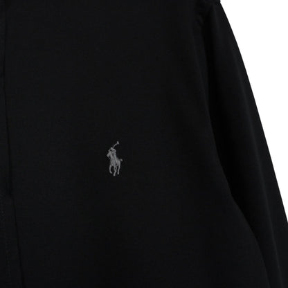 Polo Ralph Lauren Black Pima Cotton Long Sleeve Shirt