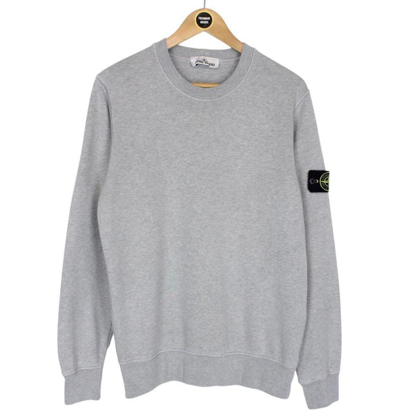 Stone Island AW 2022 Grey Cotton Sweatshirt Jumper