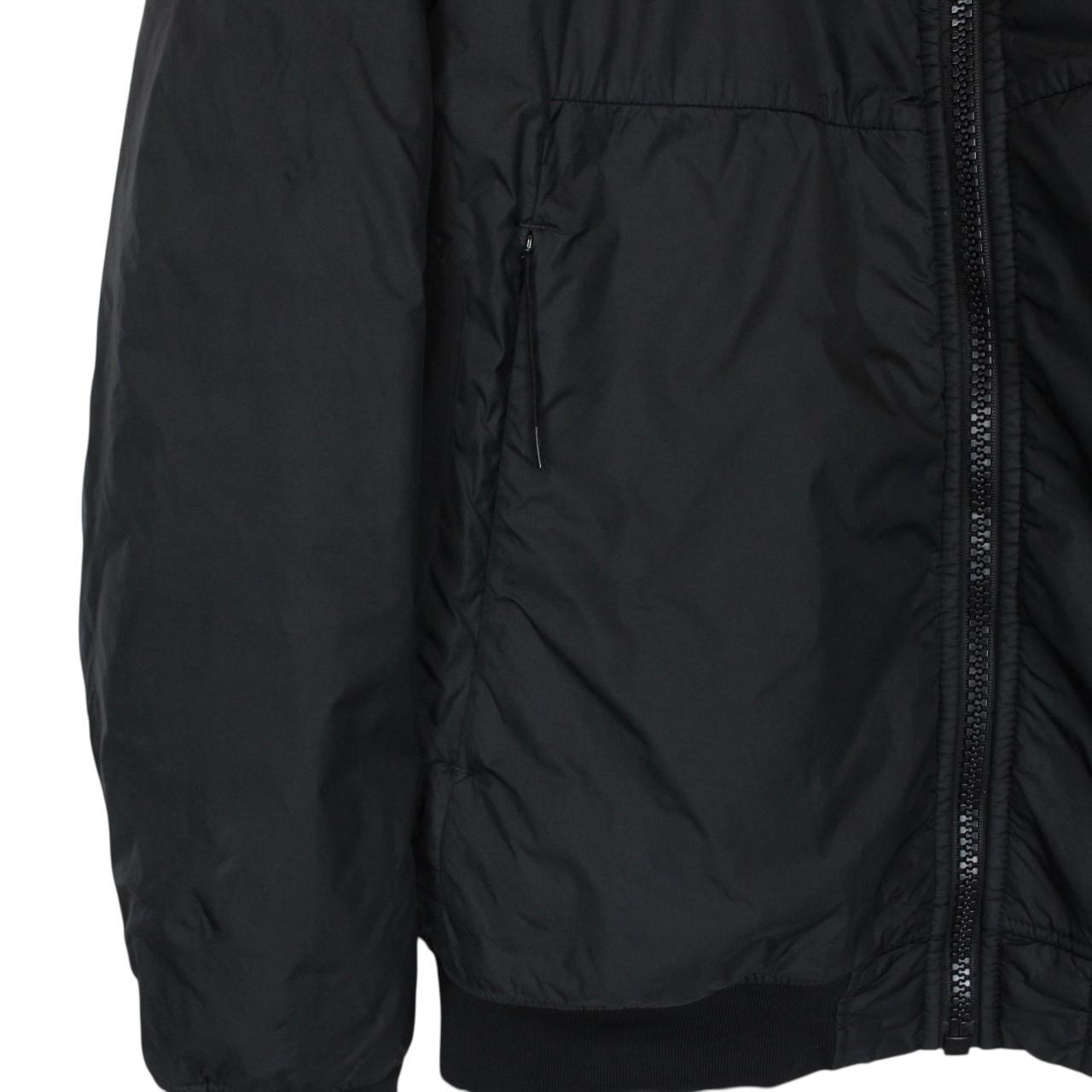 Stone Island AW 2020 Black Garment Dyed Crinkle Reps NY Primaloft Jacket