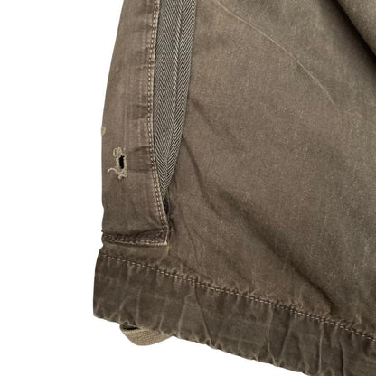 Stone Island SS 2012 Khaki Green Bermuda Cotton Cargo Shorts