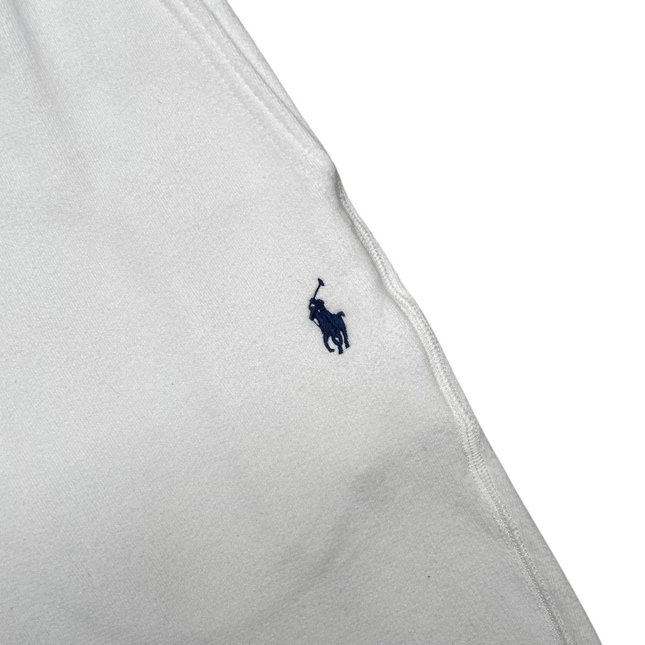 Polo Ralph Lauren White Cotton Jogger Shorts