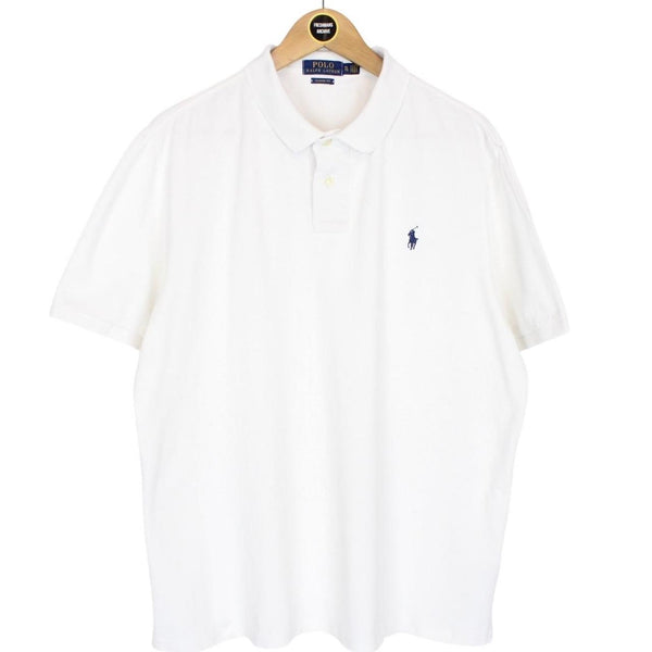 Polo Ralph Lauren White Short Sleeve Cotton Polo Shirt