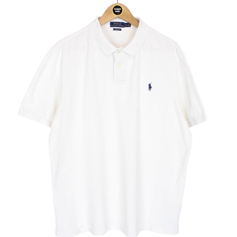 Polo Ralph Lauren White Short Sleeve Cotton Polo Shirt