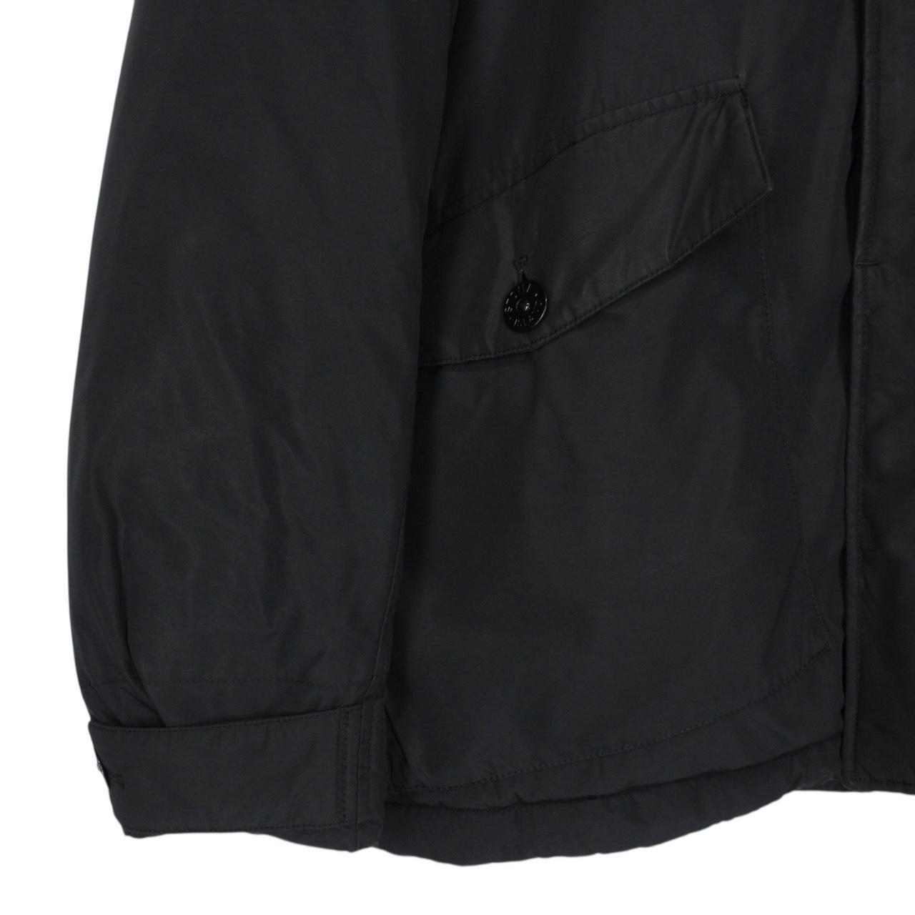 Stone Island AW 2017 Navy Blue Micro Reps Primaloft Hooded Jacket