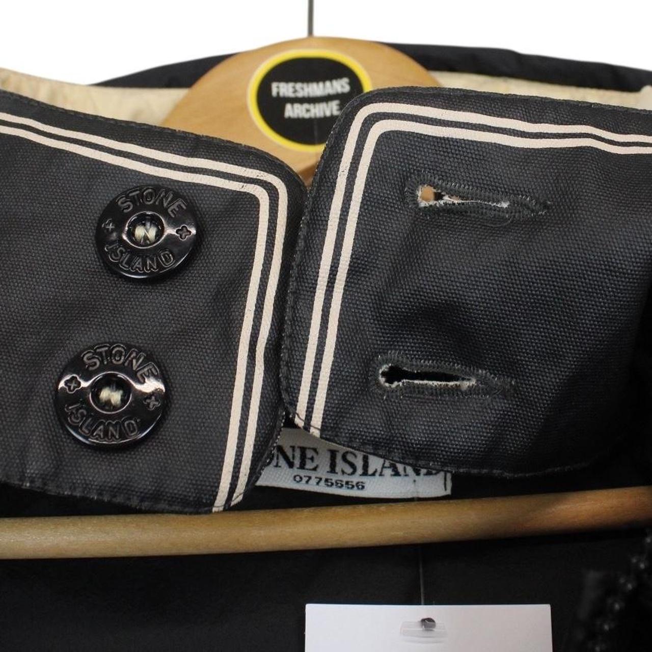 Stone Island AW 2006 Mesh Badge Opaque Nylon Tela Down with Tela Stella Hood