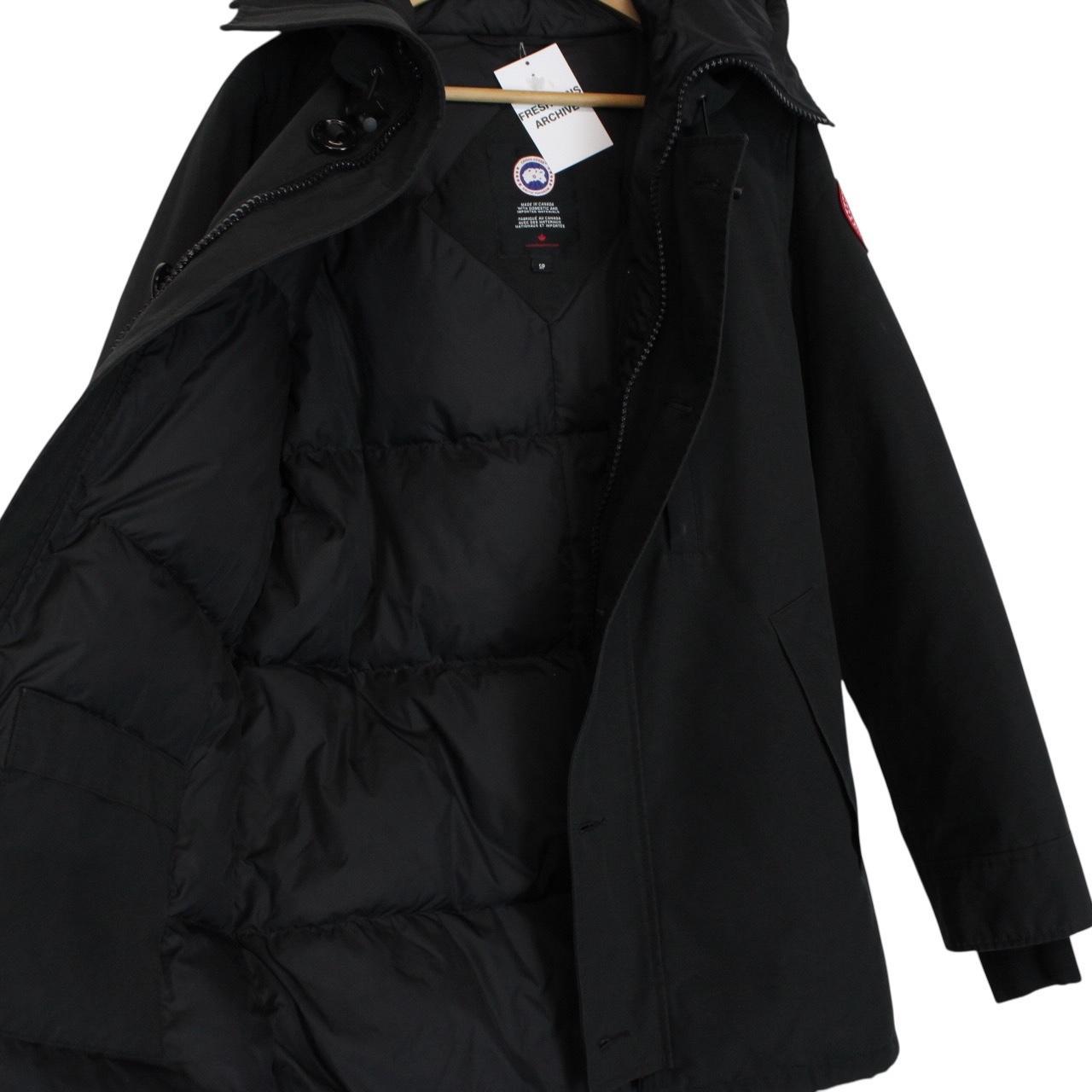 Canada Goose Black Chateau Parka Down Jacket